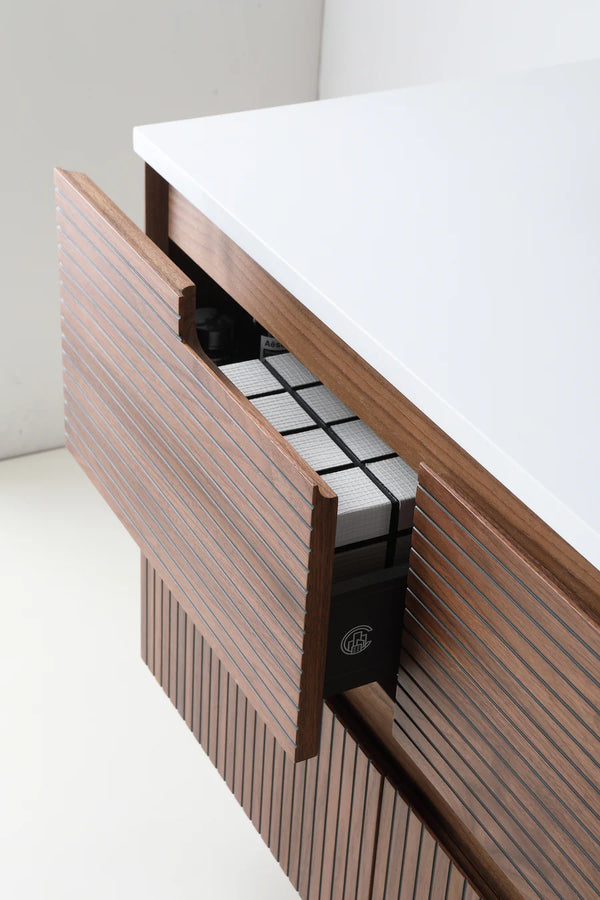 ORSA 48” WALNUT BATHROOM VANITY