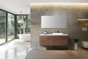 ORSA 60” WALNUT BATHROOM VANITY