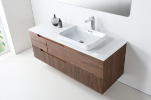 ORSA 60” WALNUT BATHROOM VANITY