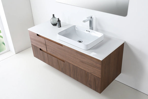 ORSA 60” WALNUT BATHROOM VANITY