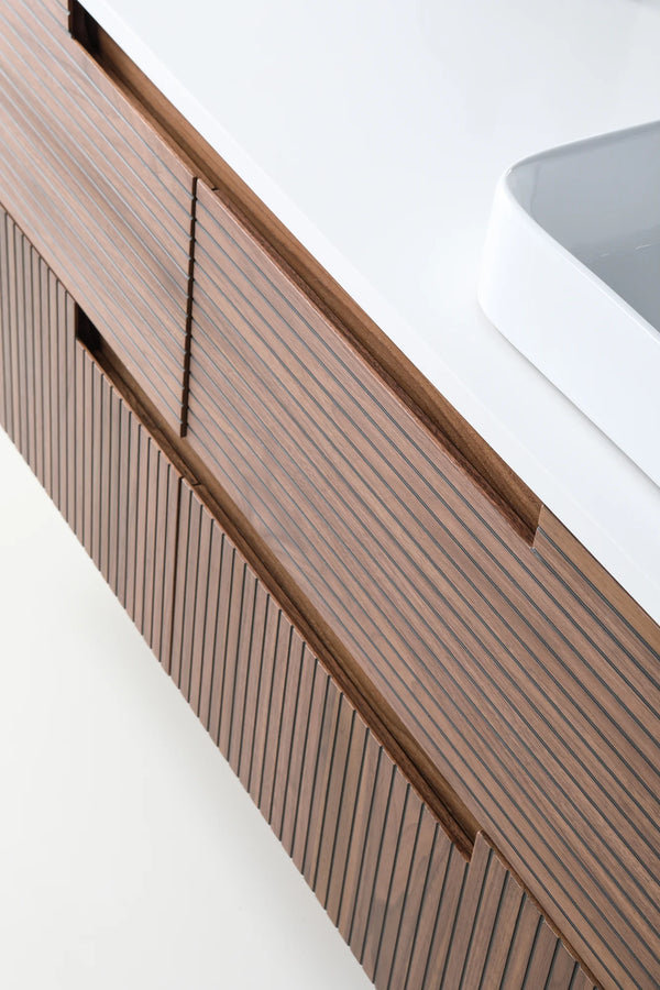 ORSA 60” WALNUT BATHROOM VANITY