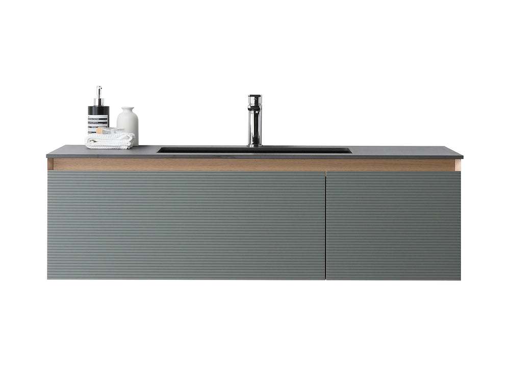 OSLO 48” SAGE GREEN/WHITEWASH BATHROOM VANITY