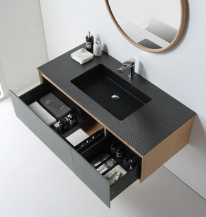 OSLO 48” SAGE GREEN/WHITEWASH BATHROOM VANITY