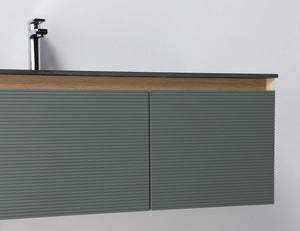 OSLO 48” SAGE GREEN/WHITEWASH BATHROOM VANITY