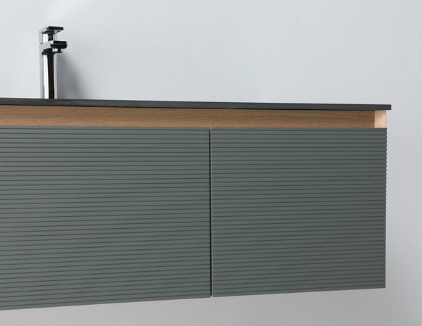 OSLO 48” SAGE GREEN/WHITEWASH BATHROOM VANITY