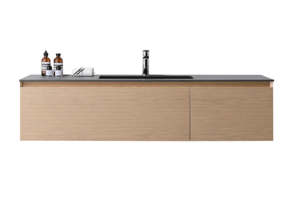 OSLO 60” WHITEWASH/WHITEWASH BATHROOM VANITY