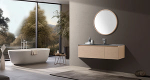 OSLO 60” WHITEWASH/WHITEWASH BATHROOM VANITY