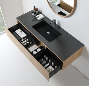 OSLO 60” WHITEWASH/WHITEWASH BATHROOM VANITY