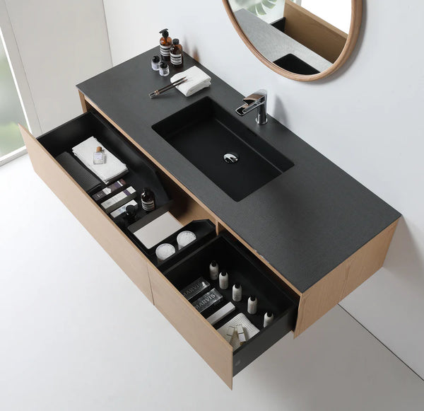 OSLO 60” WHITEWASH/WHITEWASH BATHROOM VANITY
