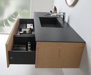 OSLO 60” WHITEWASH/WHITEWASH BATHROOM VANITY