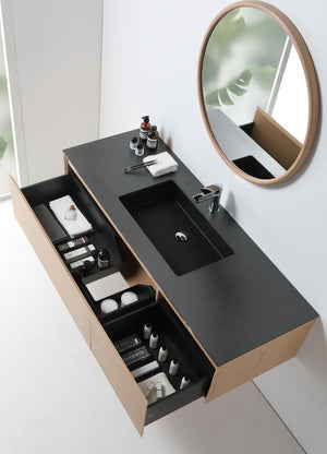 OSLO 60” WHITEWASH/WHITEWASH BATHROOM VANITY