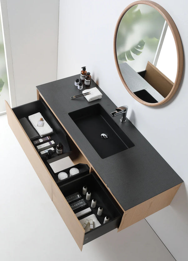 OSLO 60” WHITEWASH/WHITEWASH BATHROOM VANITY