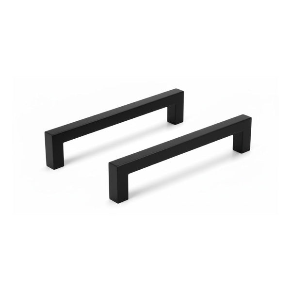 Flat Black Finish Powder Coated Post-Modern- 128BLACK