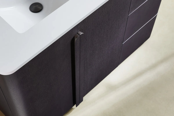 PARMA 48” NATURAL TEAK/ESPRESSO OAK BATHROOM VANITY