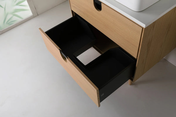 TOCADOR DE BAÑO PORTREE DE 30” EN NOGAL