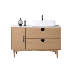 TOCADOR DE BAÑO PORTREE DE 48” EN NOGAL