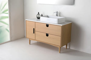 TOCADOR DE BAÑO PORTREE DE 48” EN NOGAL