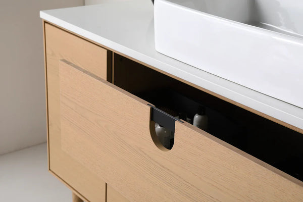 TOCADOR DE BAÑO PORTREE DE 48” EN NOGAL