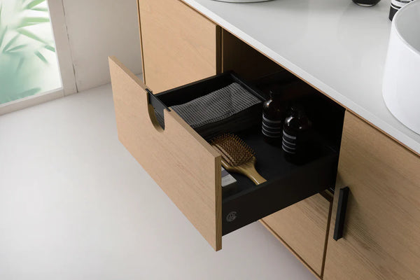 TOCADOR DE BAÑO PORTREE DE 60” EN NOGAL