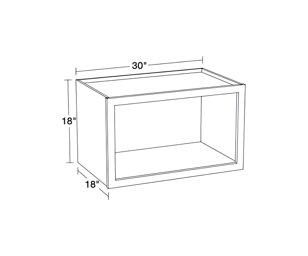 Midnight Glass Wall Microwave Open Box
