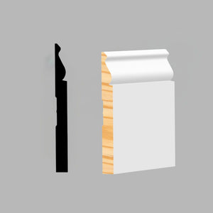 Primed FJ Pine Colonial 9/16" X 5-1/4" x16 ft