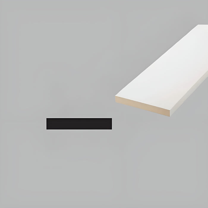 Primed MDF RIP 11/16 X 1-1/2 X 16'