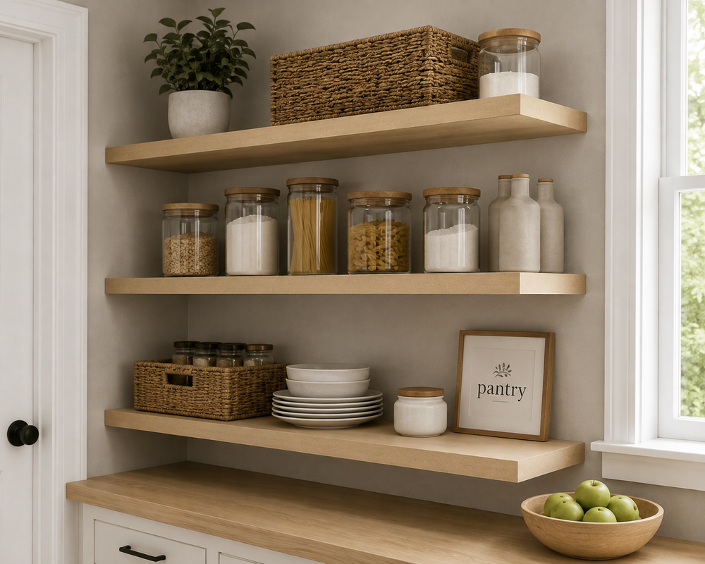 RAW-MDF 11/16 x 11- 1/4 x 16 ft Shelving Board