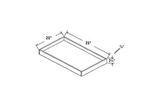 Smokey Ash- Roll Out Tray - Fits B21