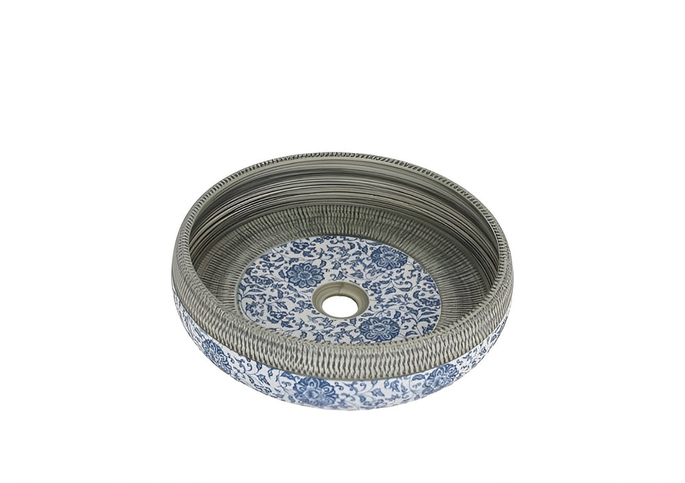 AD-S1-Vessel Round Ceramic Sink