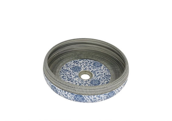 AD-S1-Vessel Round Ceramic Sink