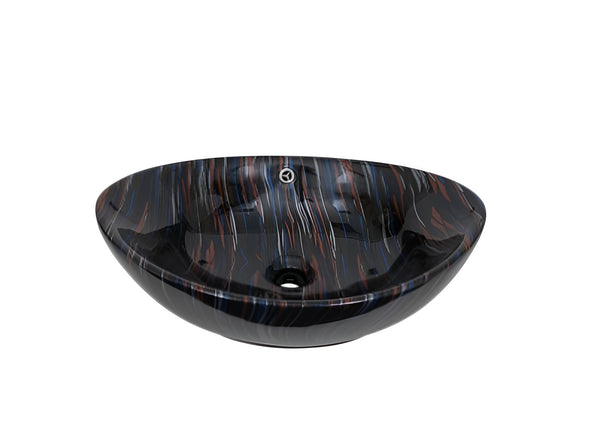 AD-S2-Vessel Oval Ceramic Sink