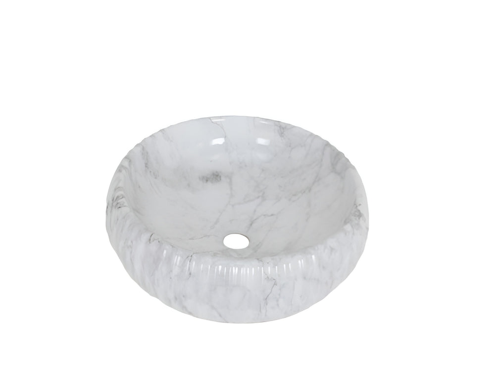 AD-S4-Vessel Round Ceramic Sink