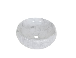 AD-S4-Vessel Round Ceramic Sink