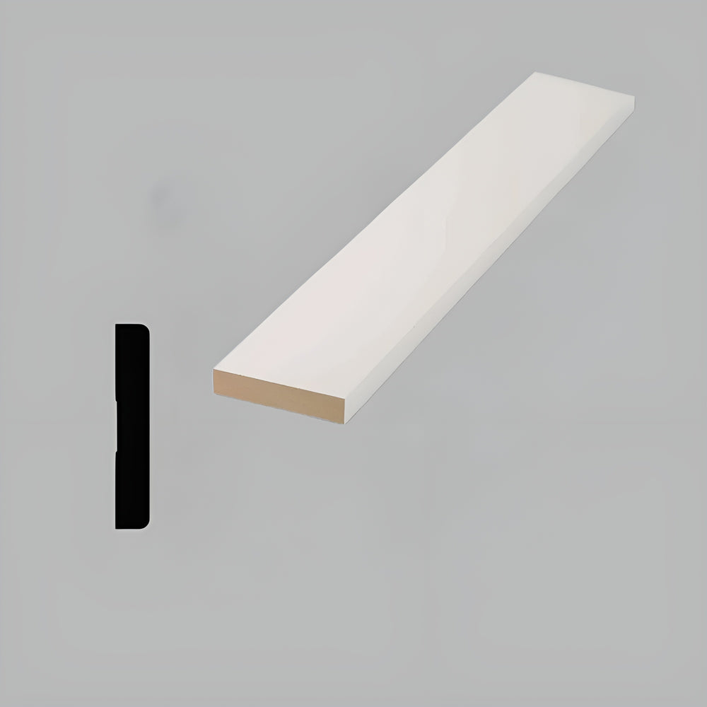 Primed Pine Flat 9/16" x 3-1/4" x 16 ft