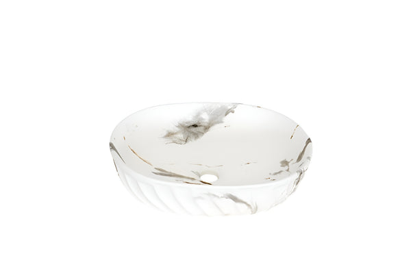 AD-S6-Vessel Oval Ceramic Sink