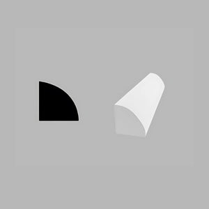 Cuarto de ronda de pino