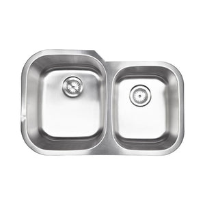Ss 18 Gau Double Bowl 60/40-3120S