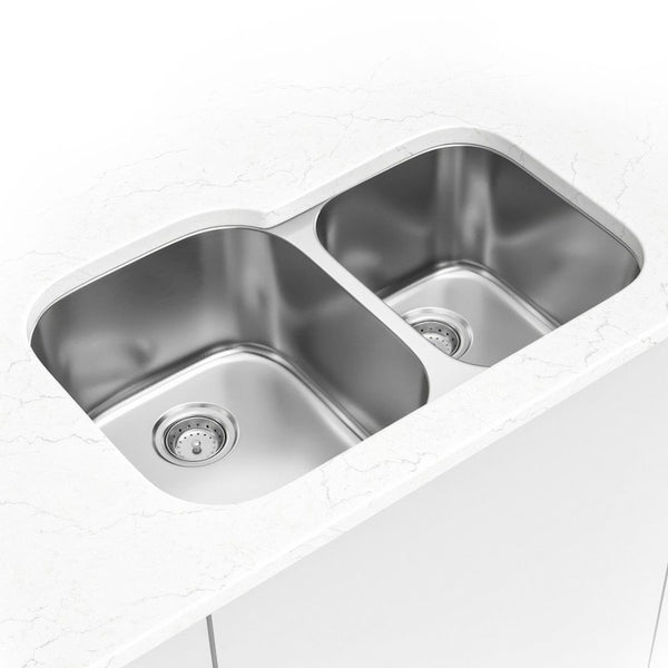 Ss 18 Gau Double Bowl 60/40-3120S