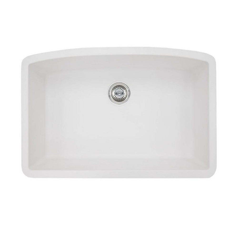 White Quartz Single Bowl 3219