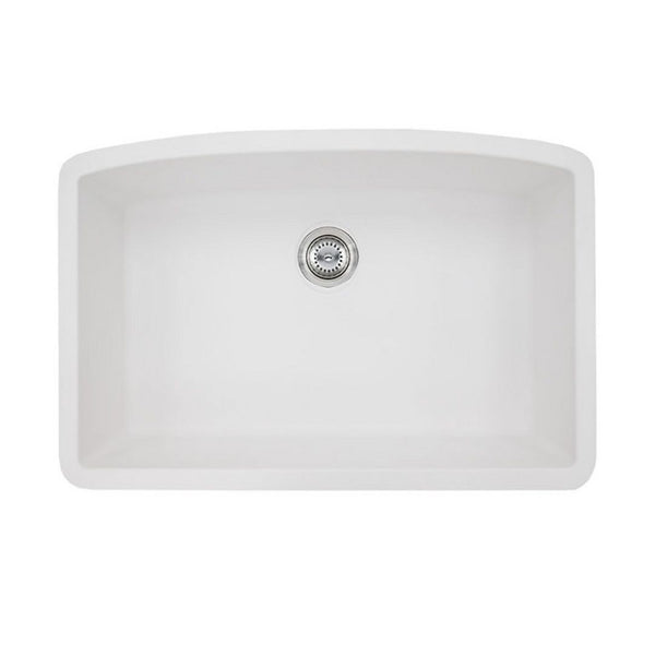 White Quartz Single Bowl 3219