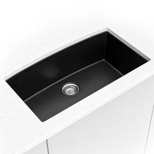 Quartz Black Single Bowl 3219