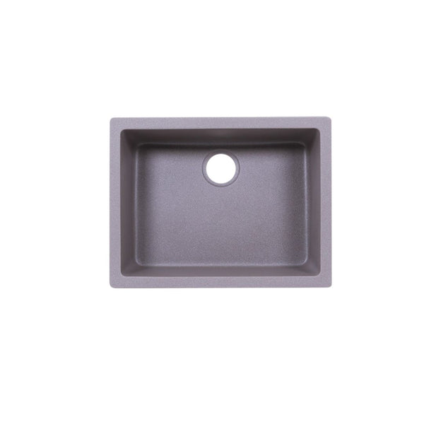 AD-GC48 Undermount Single Bowl Granite Composite Sink Gray