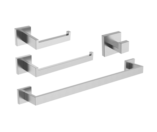 Bathroom Hardware Set - Satin