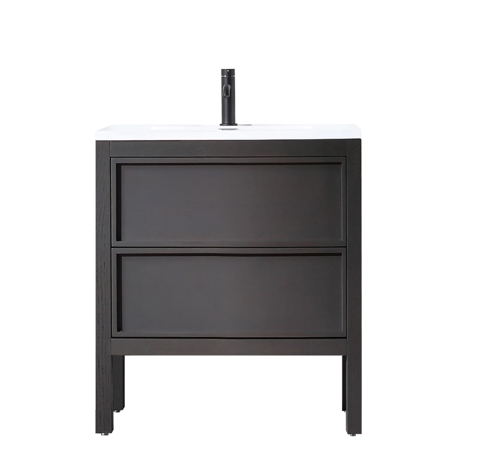 ANNECY 24" CHARCOAL BATHROOM VANITY
