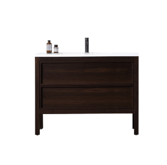 ANNECY 48” DARK WALNUT BATHROOM VANITY