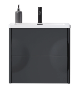 COLMAR 24” DARK GRAY BATHROOM VANITY