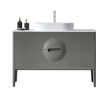 COLMAR 48” OLIVE GREEN BATHROOM VANITY