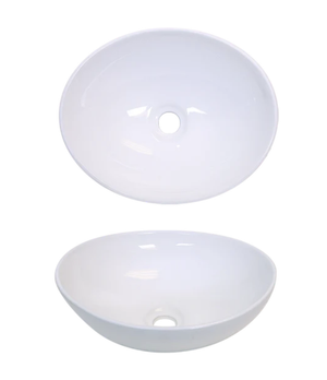 AD-C27 -Vessel Oval Ceramic Sink