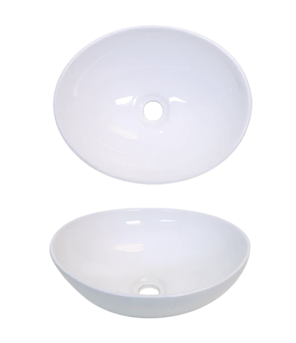 AD-C27 -Vessel Oval Ceramic Sink