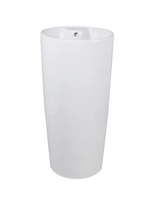 AD-C38-Pedestral Round Ceramic Backside Sink